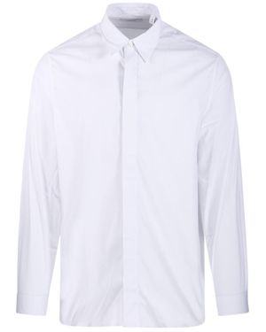 Lardini Paflynn Concealed Placket Shirt - White