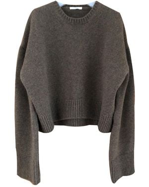 Celine Crew Neck Top - Gray