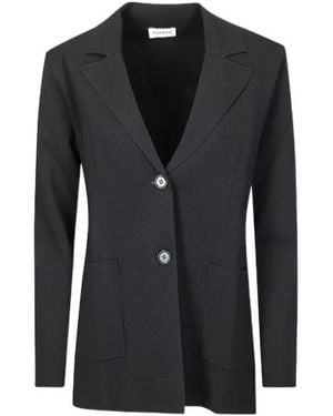 P.A.R.O.S.H. Single-Breasted Blazer - Black
