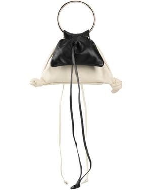 Chloé Two-Tone Medium Tote Bag - White