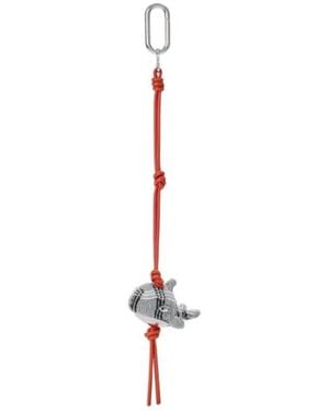 Loewe Whale Charm - White