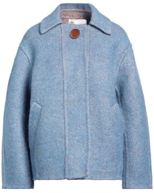 Tory Burch Two-Tone Coats - Blue