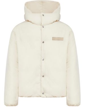 Jacquemus Puffer Jacket - Natural