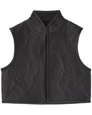 Loro Piana Stand-Neck Vest - Black