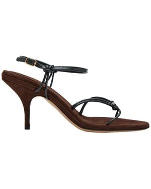 Chloé Suede Sandals - Brown