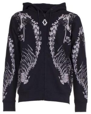 Marcelo Burlon Logo Casual Jacket - Blue