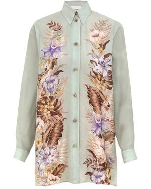 Zimmermann Coco Relaxed Shirt - White