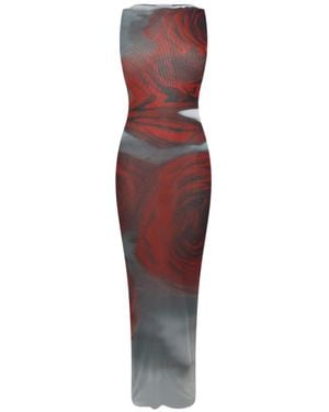 Jean Paul Gaultier Sleeveless Dress - Red