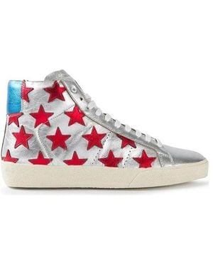 Saint Laurent Star Leisure Sports Shoes - Pink