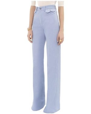 Chloé Chloé High-Waisted Flared Jeans - Blue