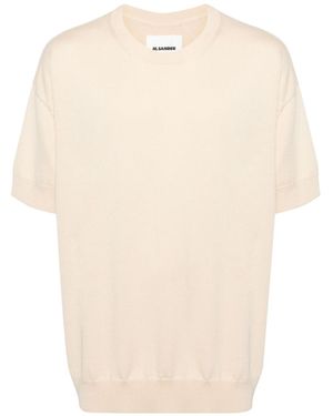 Jil Sander Crew-Neck Wool Jumper - White