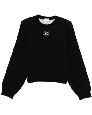 Celine Crewneck Sweater - Black
