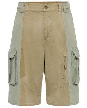 Maison Margiela Cotton Cargo Shorts - Green