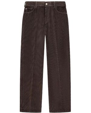 Emporio Armani Five-Pocket Trousers - Brown
