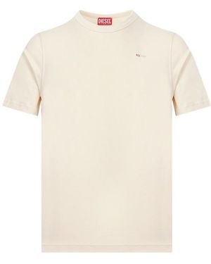 DIESEL Crew Neck T-Shirt - White