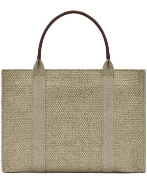 The Row Double Handle Tote Bag - Natural