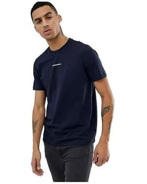Emporio Armani Round-Necked T-Shirt - Blue