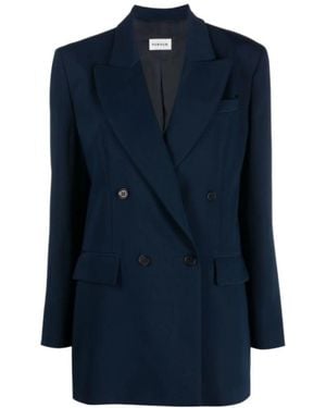P.A.R.O.S.H. Long-Sleeve Blazer - Blue