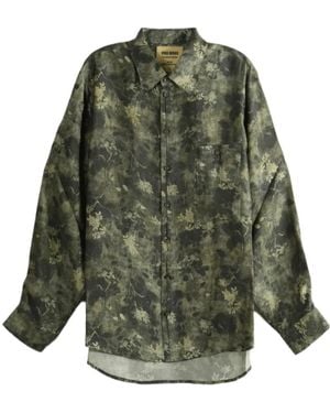 Uma Wang Long-Sleeved Shirt - Green