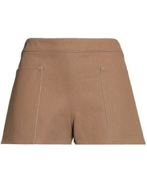 Max Mara High Waist Shorts - Brown