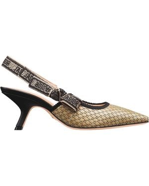 Dior Iviera J'A Slingback Pump - Brown