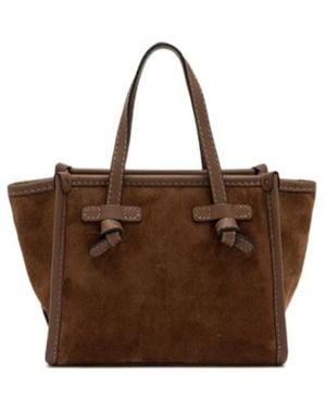 Gianni Chiarini Marcella Club Top Handle Bag - Brown