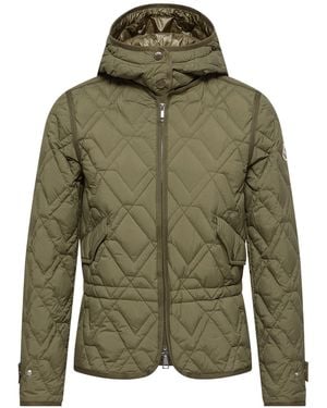 Moncler Lilas Quilted Jacket - Green