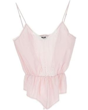 MSGM Tank Top - Pink