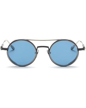 Akoni Geometric Sunglasses - Blue