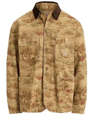 Polo Ralph Lauren Barn-Toile Utility Jacket - Brown