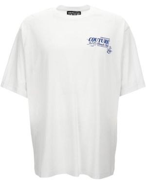Versace Jeans Couture Couture Beach Club Print T-Shirt - White