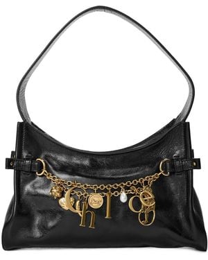 Chloé Charms Hobo Bag - Black