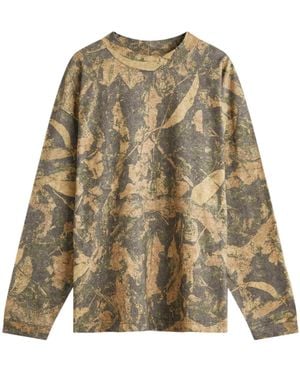 Acne Studios Long-Sleeved Crewneck Sweatshirt - Natural