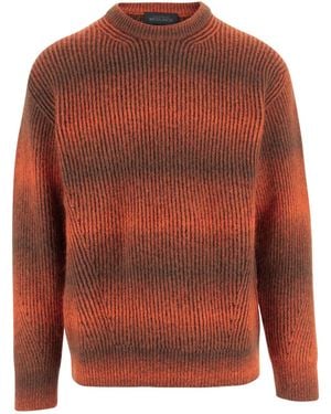 Woolrich Label Collection Crewneck Jumper - Red