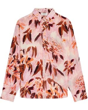 Celine Relaxed Shirt - Red