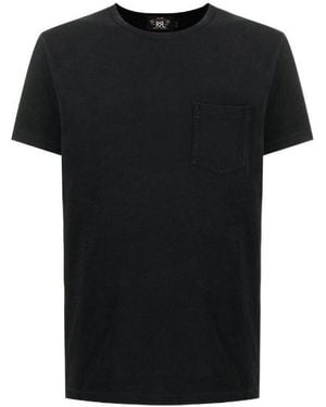 RRL Pocket-Detail Cotton T-Shirt - Black
