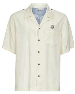 Moncler X Mercedes-Benz By Nigo Satin Shirt - White
