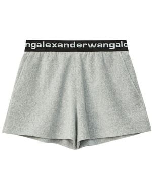Alexander Wang Stretch Corduroy Shorts - Grey