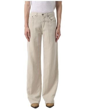 Dondup Belt Loop Jeans - Natural