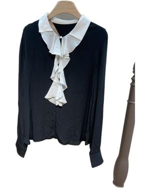 N°21 High-Neck Top - Blue