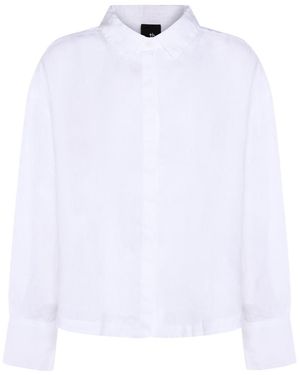 Thom Krom Relaxed Button-Up Shirt - White