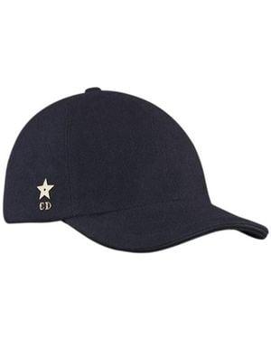 Dior Christian Paris D-Player Logo Plaque Baseball Cap in Black | Lyst