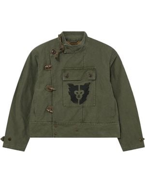 Human Made Long-Sleeved Casual Jacket - Green