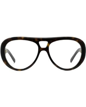 Givenchy Eyewear Pilot Frame Glasses - White