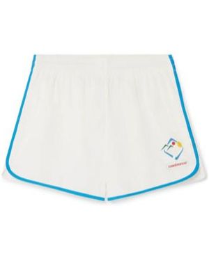 CASABLANCA Casa Sportif Windbreaker Shorts - Natural