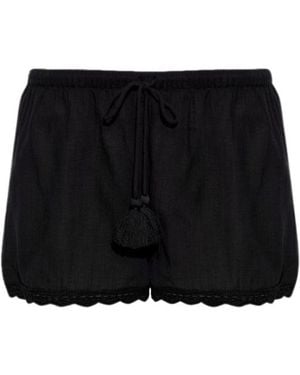 Ulla Johnson Aran Trim Shorts - Black