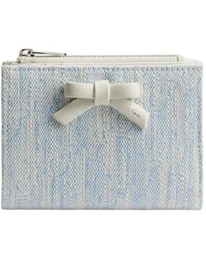 Dior Promenade Dahlia Wallet - Blue