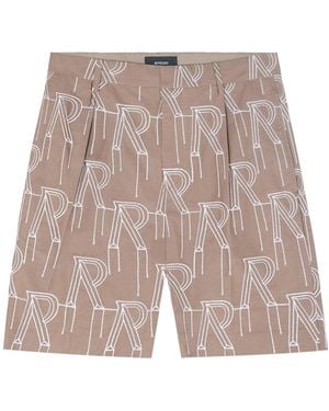 Represent Knee-Length Shorts - Gray
