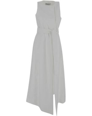 Max Mara Long Vest Jacket - Grey