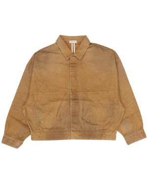 Fear Of God Long Sleeve Denim Jacket - Natural